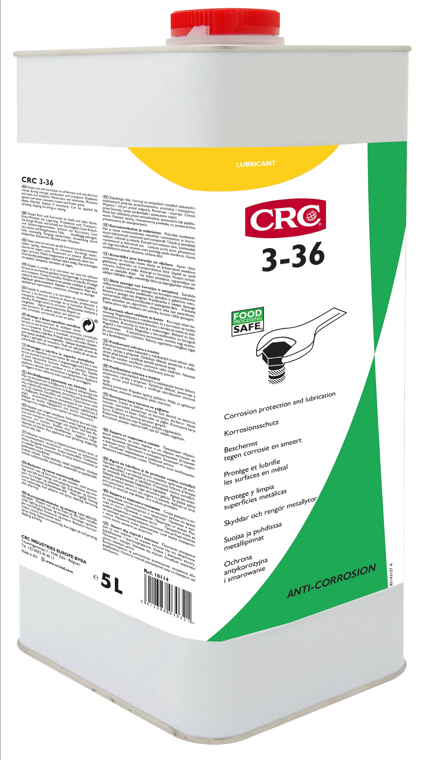 CRC 3-36 FPS corrosiewerende olie 5 l can