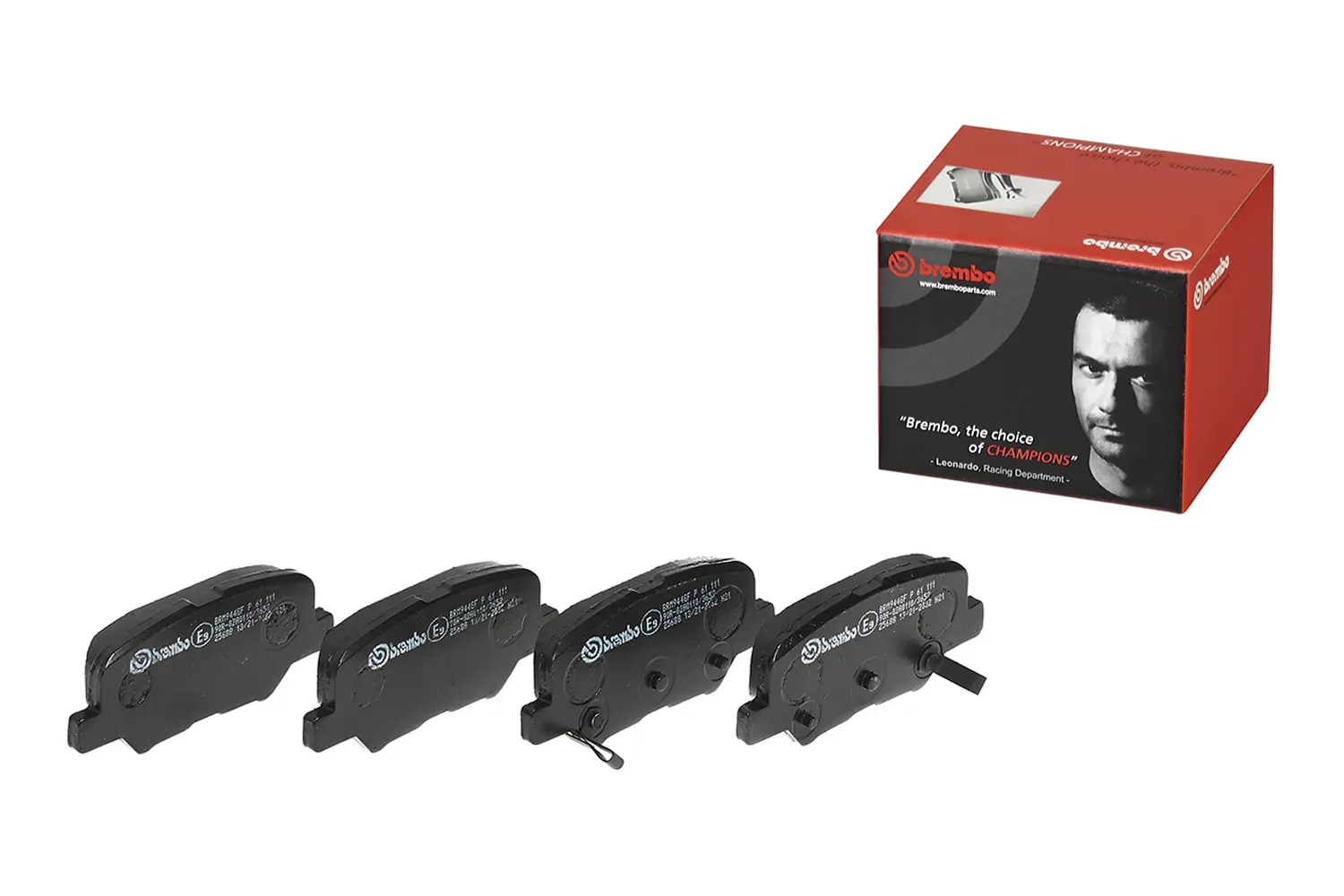 Brembo P 61 111 rear brake pad set