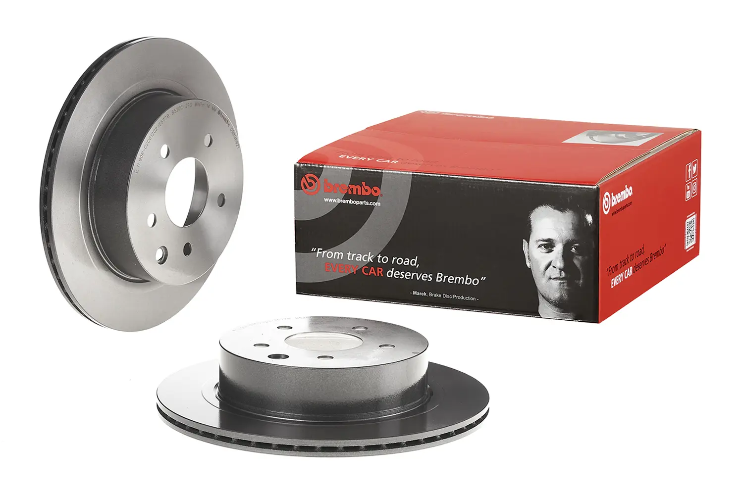 Brembo 09.8969.21 292 mm vented rear brake disc