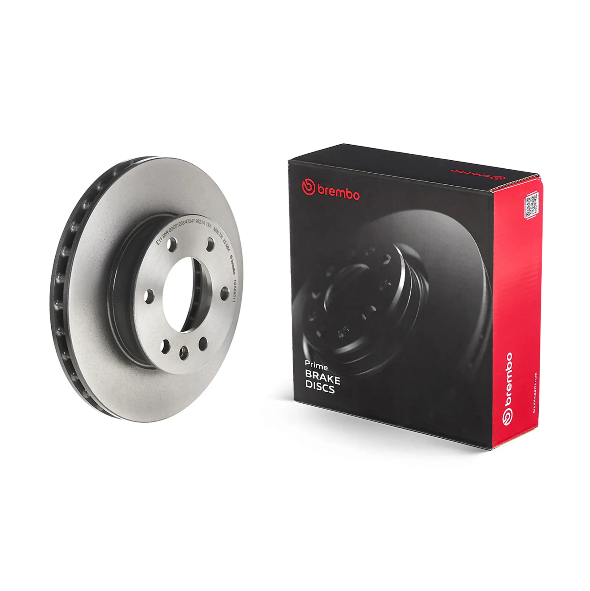 Brembo 09.A895.11 300 mm vented front brake disc