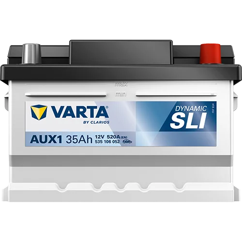 Varta Dynamic AUX 535106052 battery, alternate view
