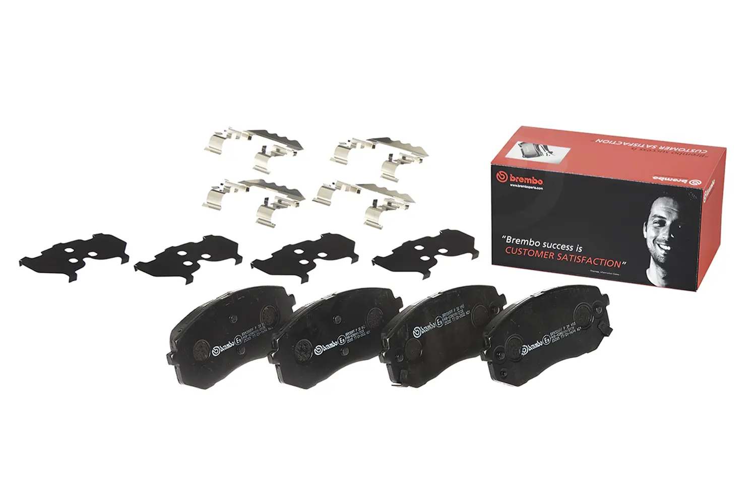 Brembo P 30 093 front brake pad set