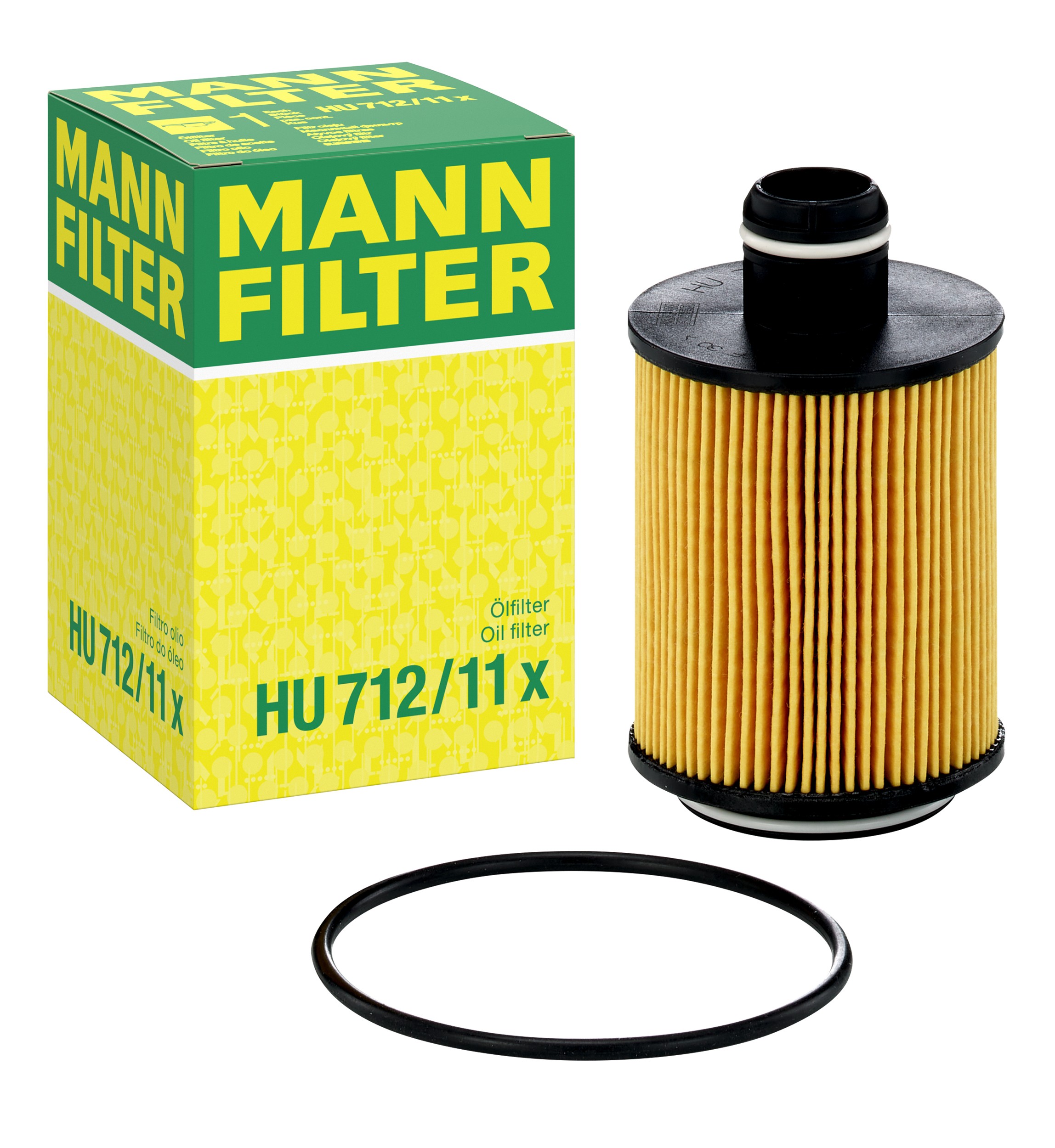 MANN-FILTER HU 712/11 x oil filter with its box