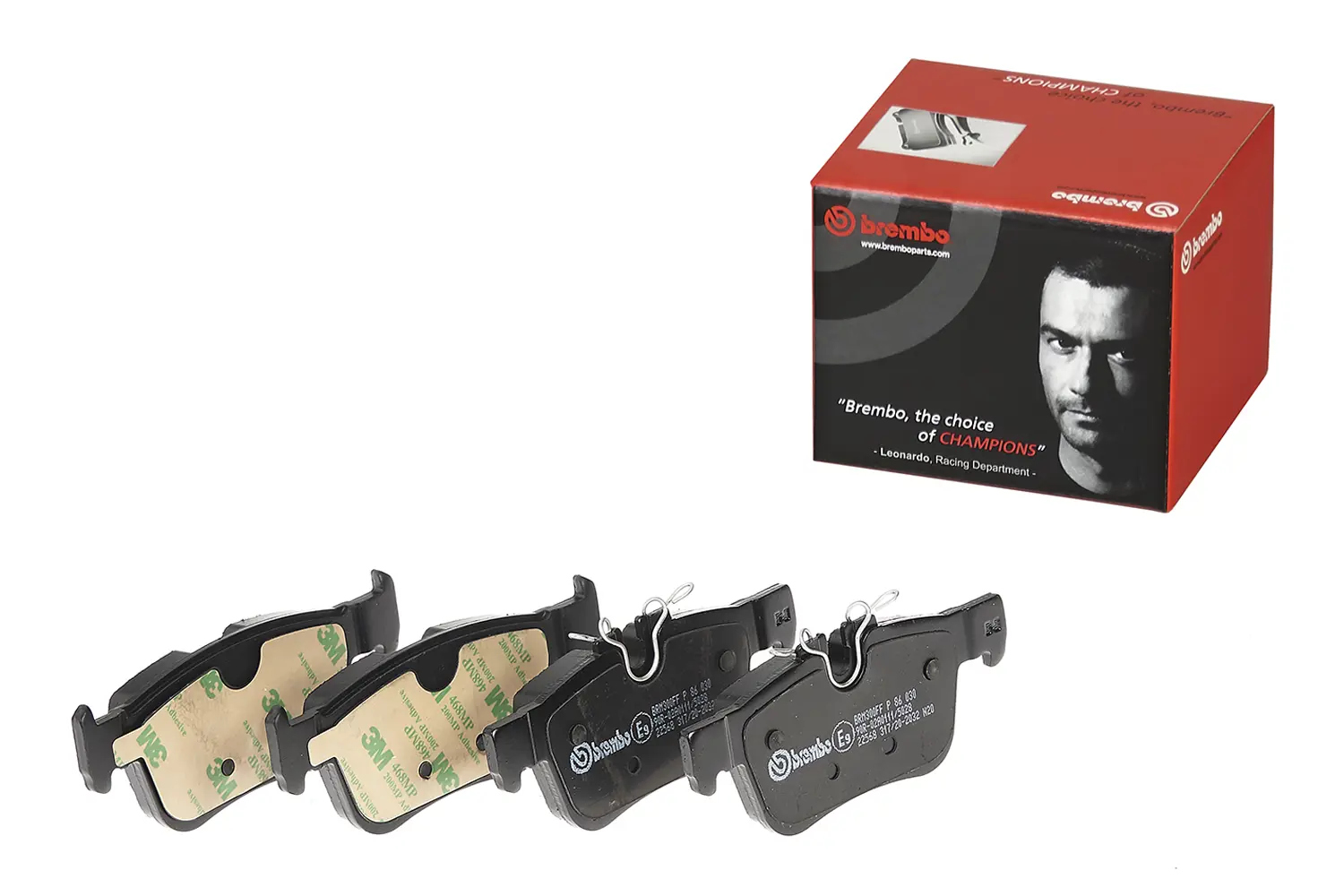 Brembo P 86 030 rear brake pad set