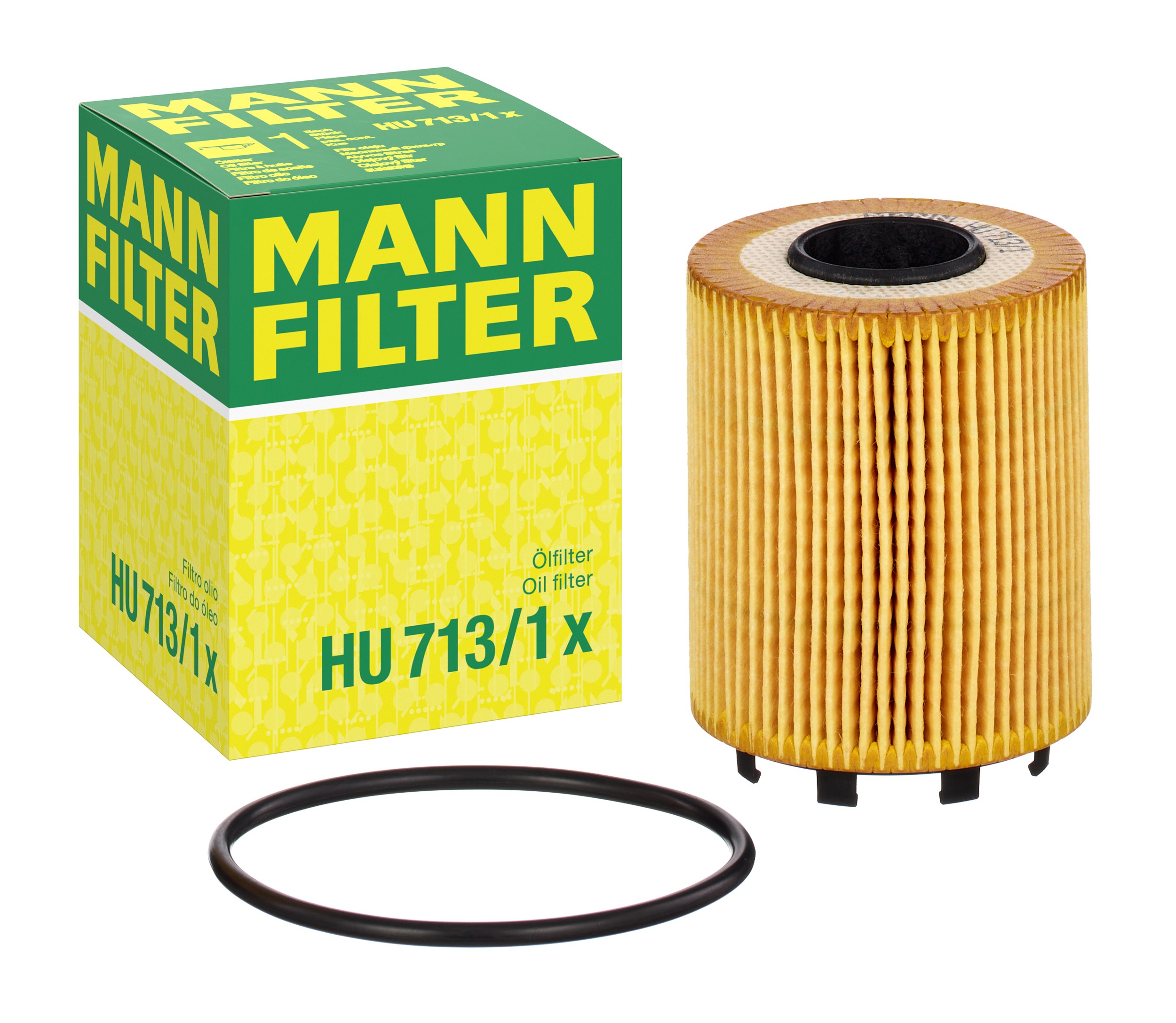 MANN-FILTER HU 713/1 x oil filter with its box