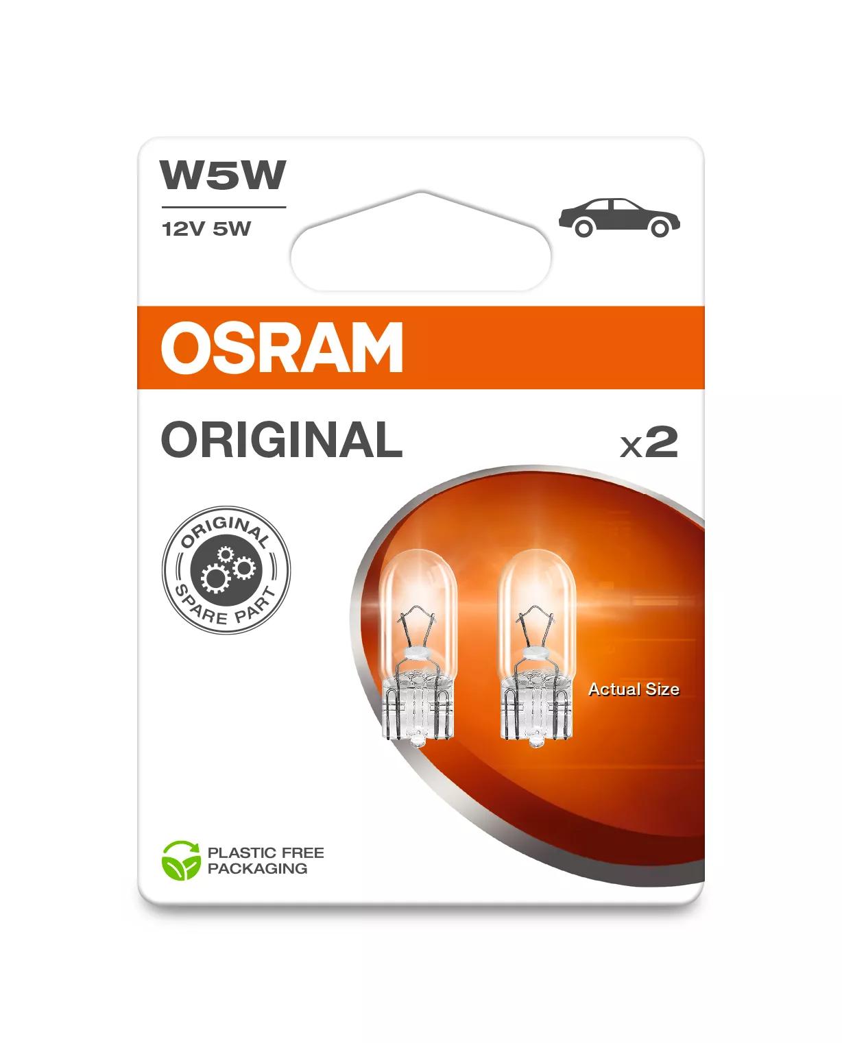 OSRAM ORIGINAL W5W 2825 in blister pack