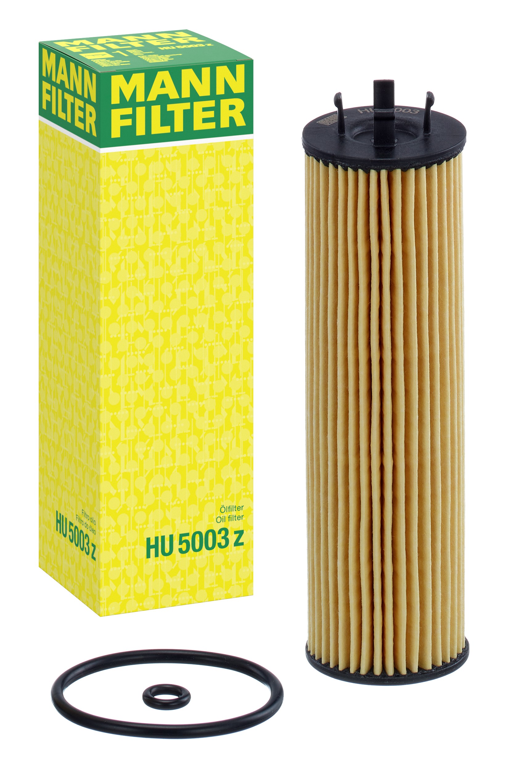 MANN-FILTER HU 5003 z oil filter with its box