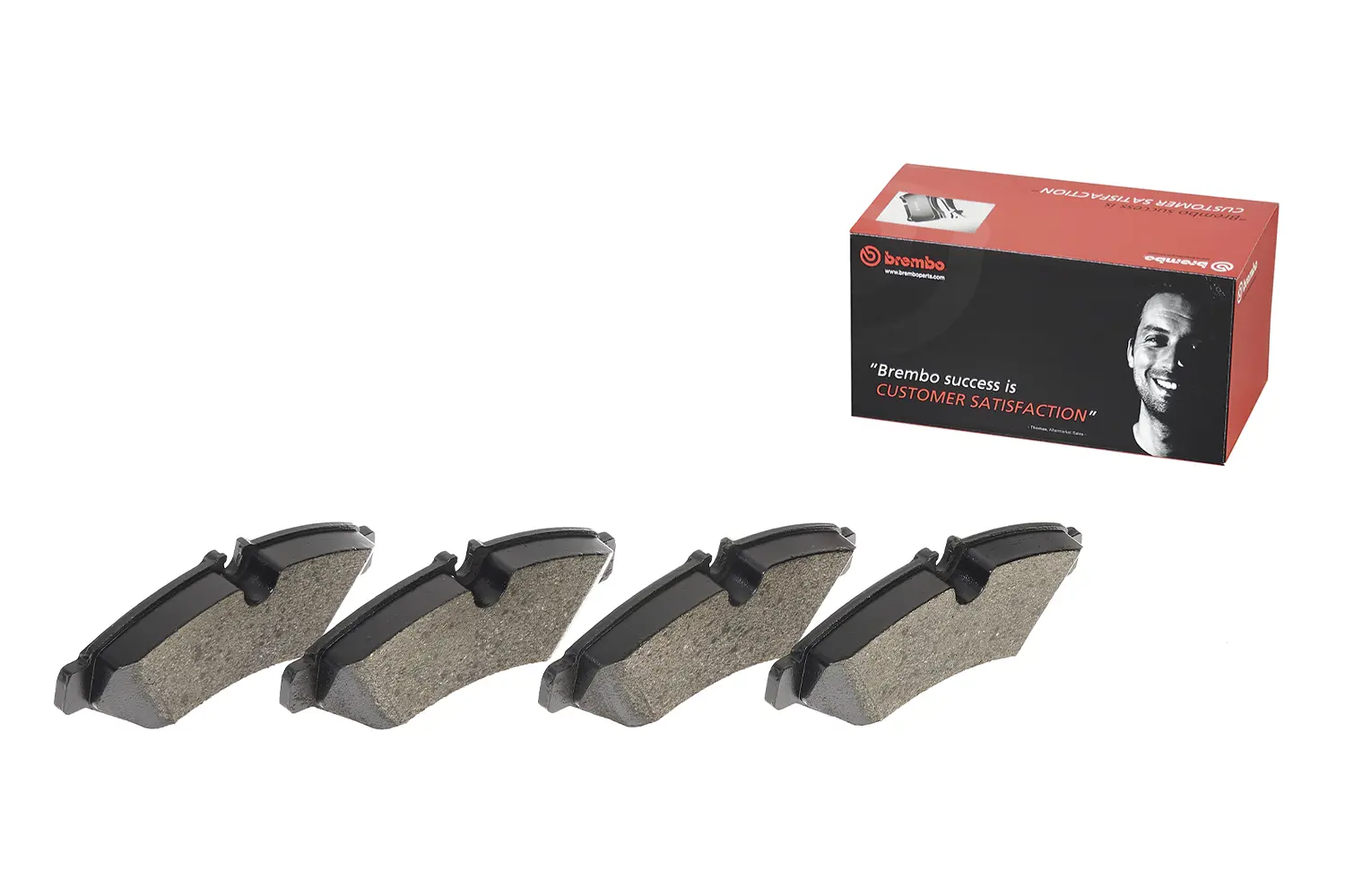 Brembo P 50 155 rear brake pad set, second view