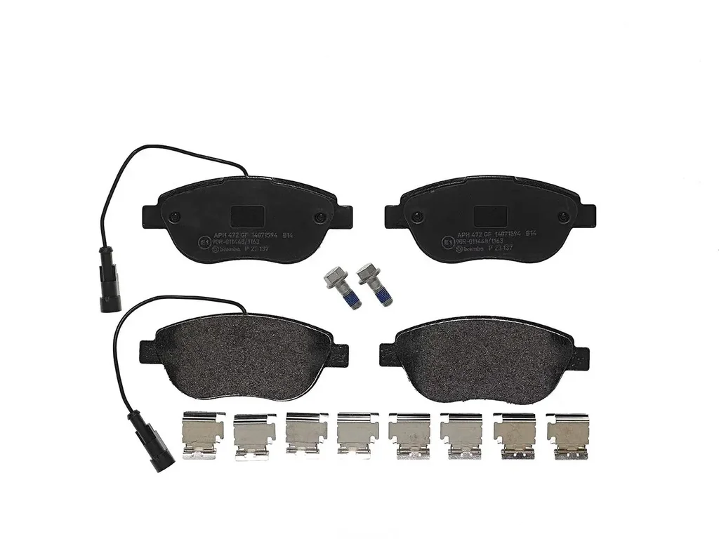 Brembo P 23 137 front brake pad set, third view