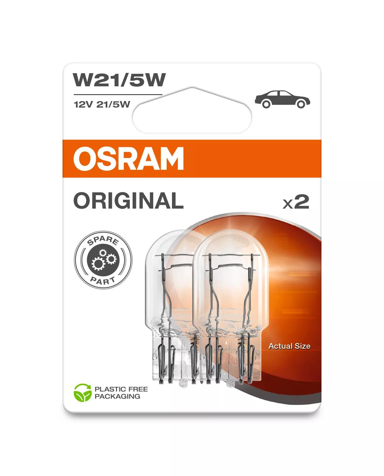 OSRAM ORIGINAL W21/5W 7515 in blisterverpakking