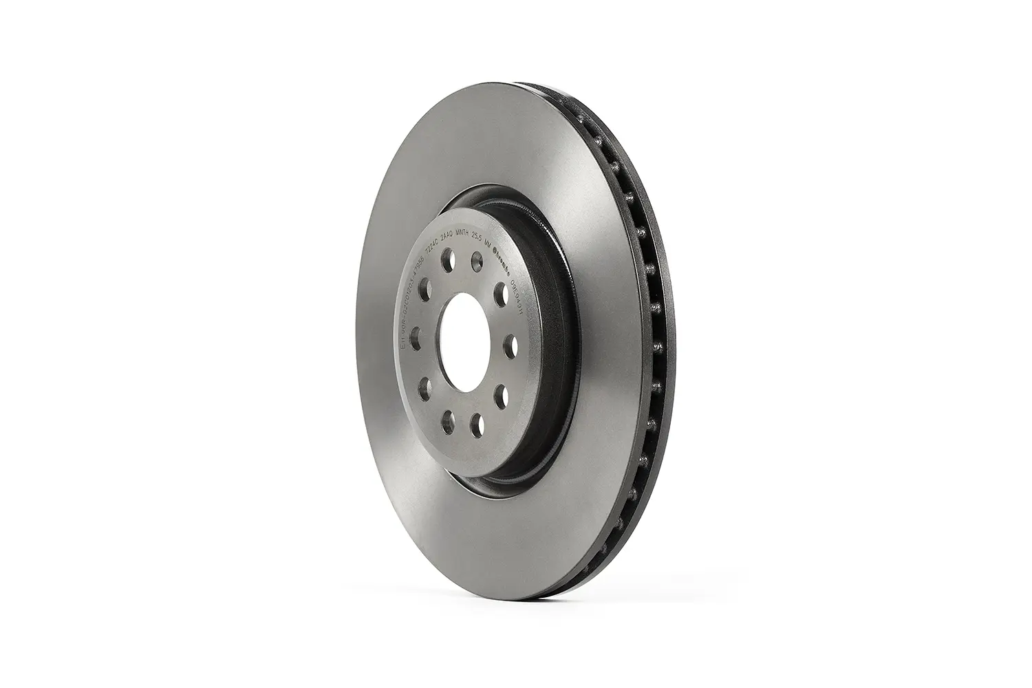 Brembo 09.E949.11 340 mm vented front brake disc, third view