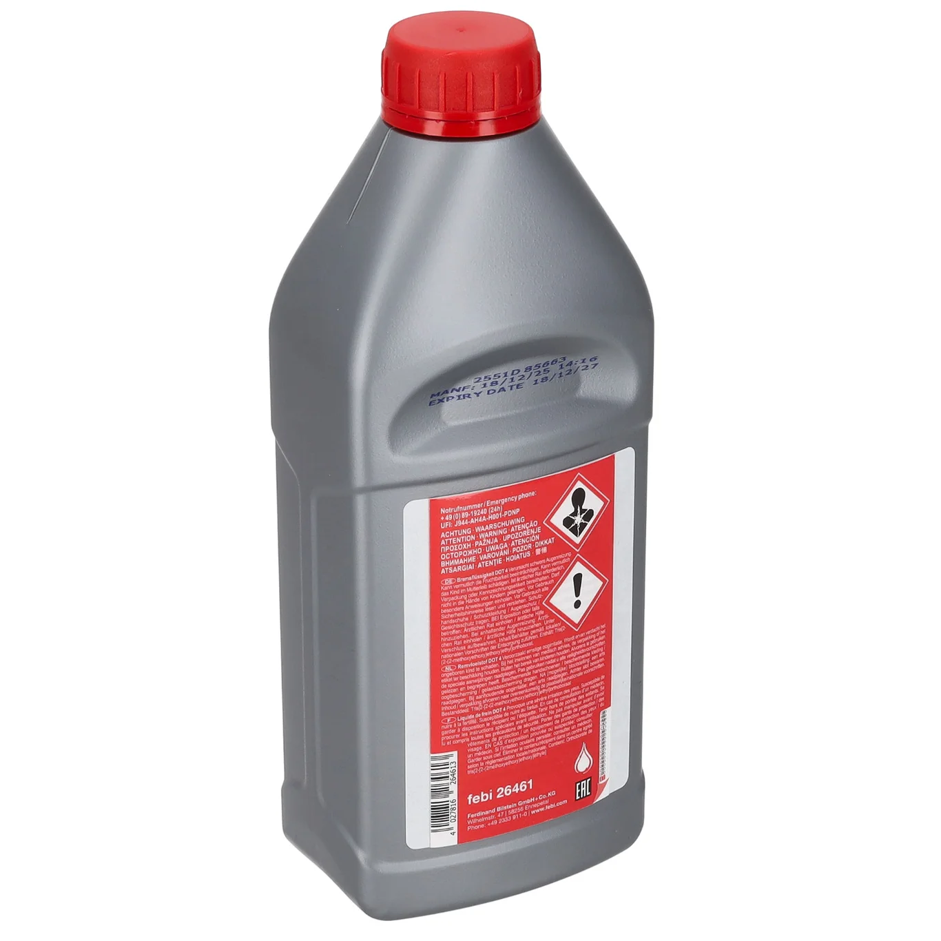 febi 26461 brake fluid DOT 4, second view