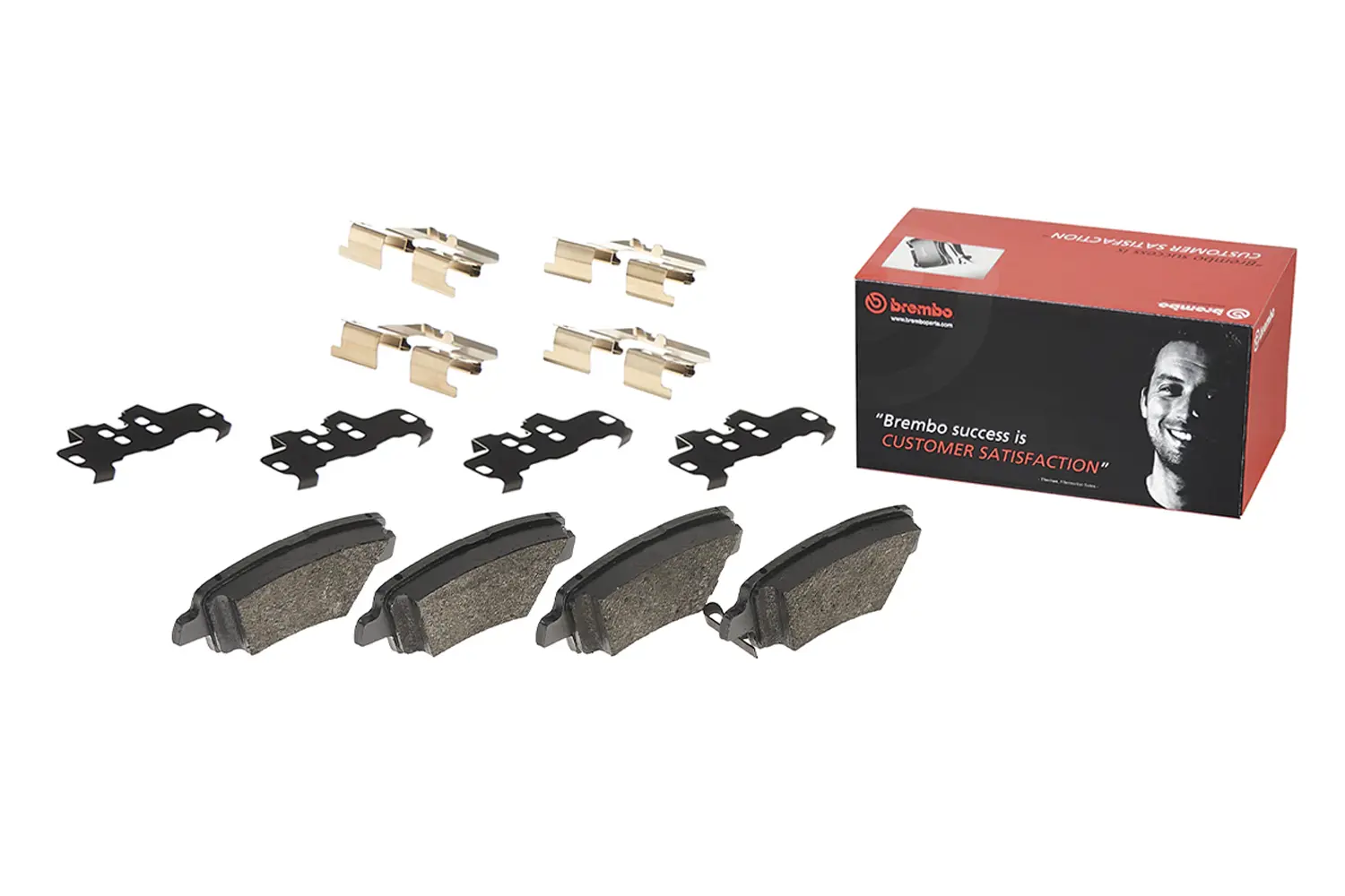 Brembo P 30 103 rear brake pad set, second view