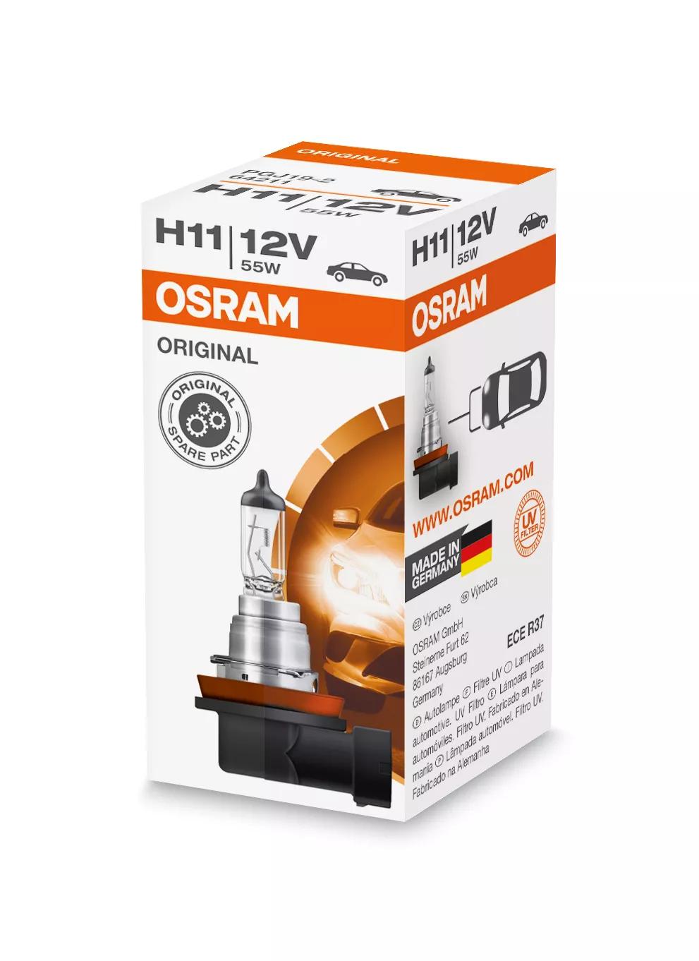 OSRAM ORIGINAL LINE H11 64211 bulb, alternative view
