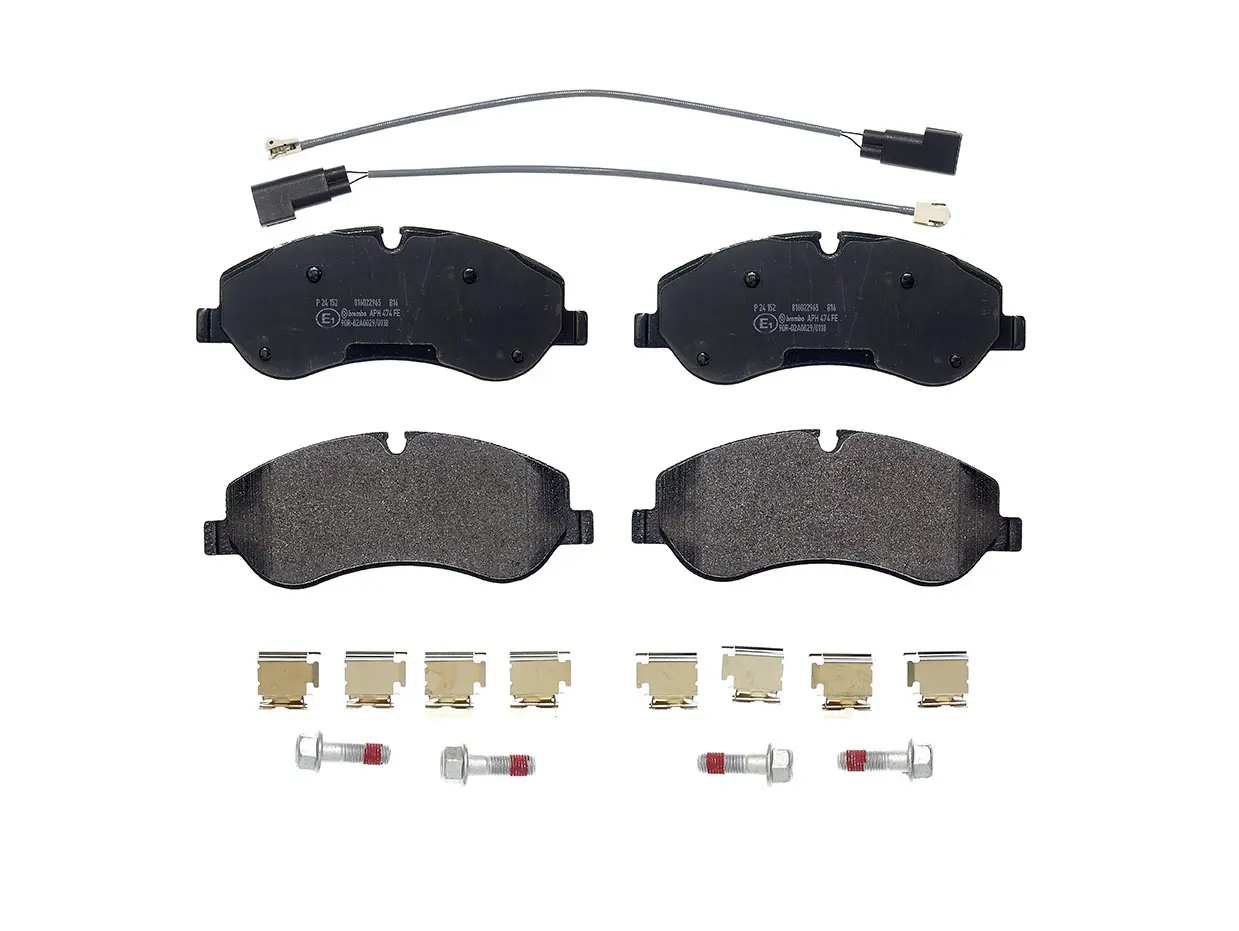 Brembo P 24 152 front brake pad set, third view