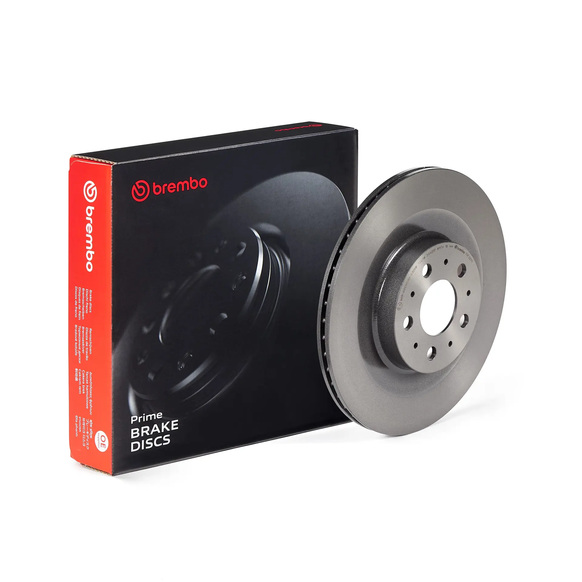 Brembo 09.F537.11 335 mm vented rear brake disc