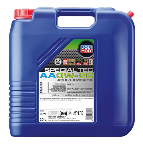 LIQUI MOLY Special Tec AA 0W-20, 20 l canister pack
