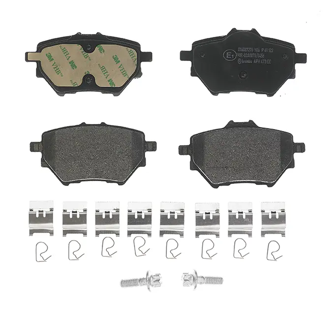 Brembo P 61 122 rear brake pad set, third view
