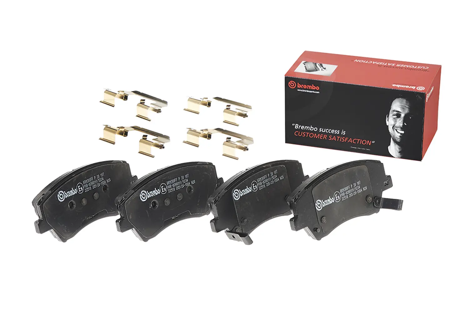 Brembo P 30 107 front brake pad set