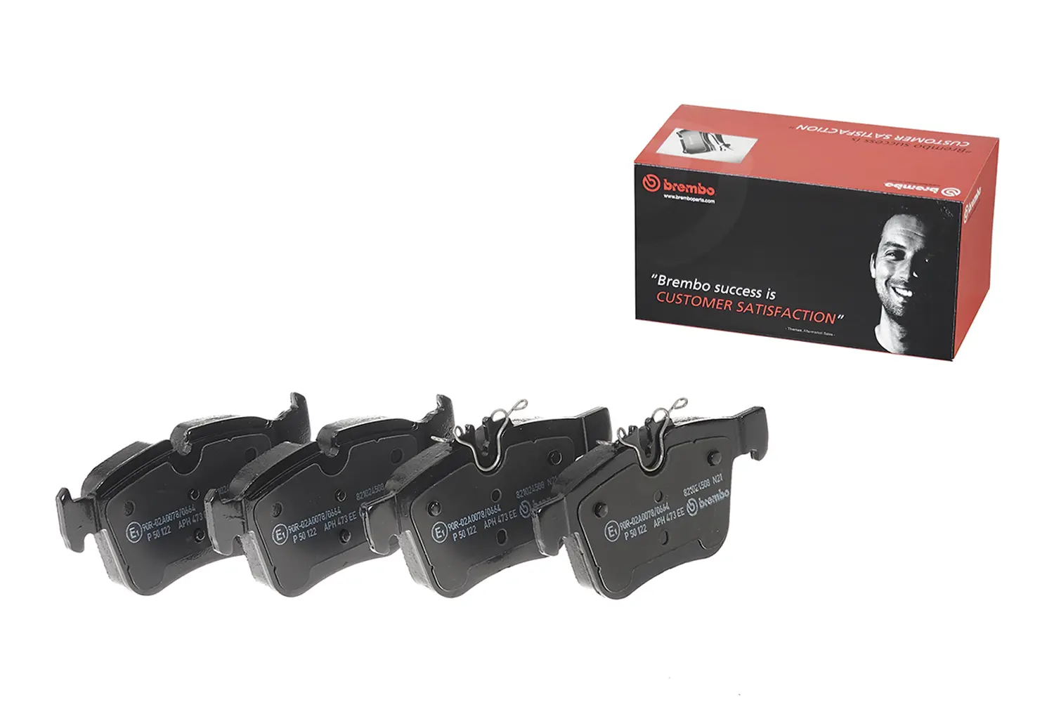 Brembo P 50 122 rear brake pad set