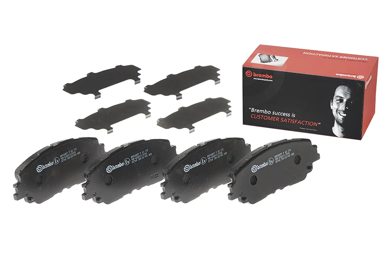 Brembo P 83 172 front brake pad set
