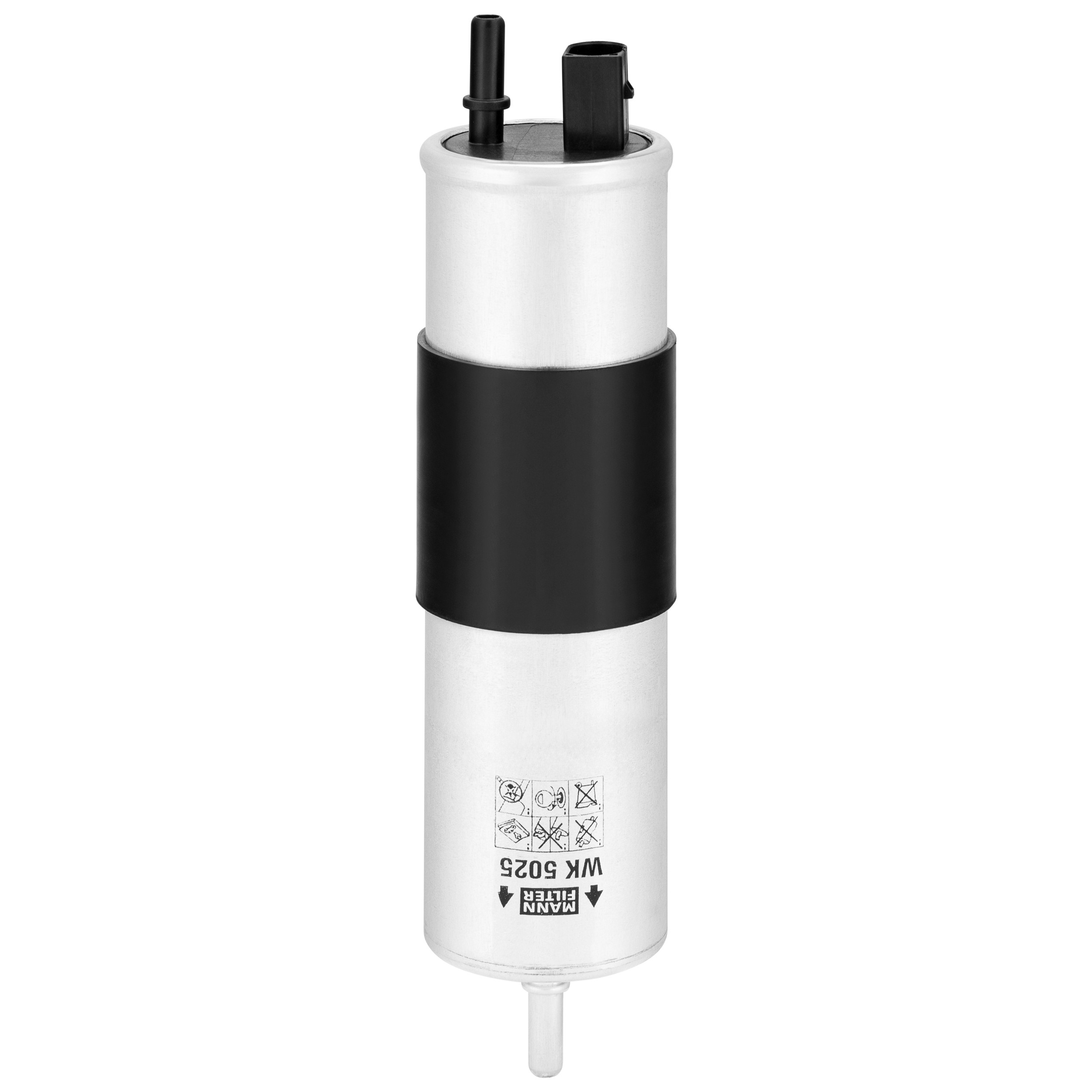 MANN-FILTER WK 5025 fuel filter, detail view