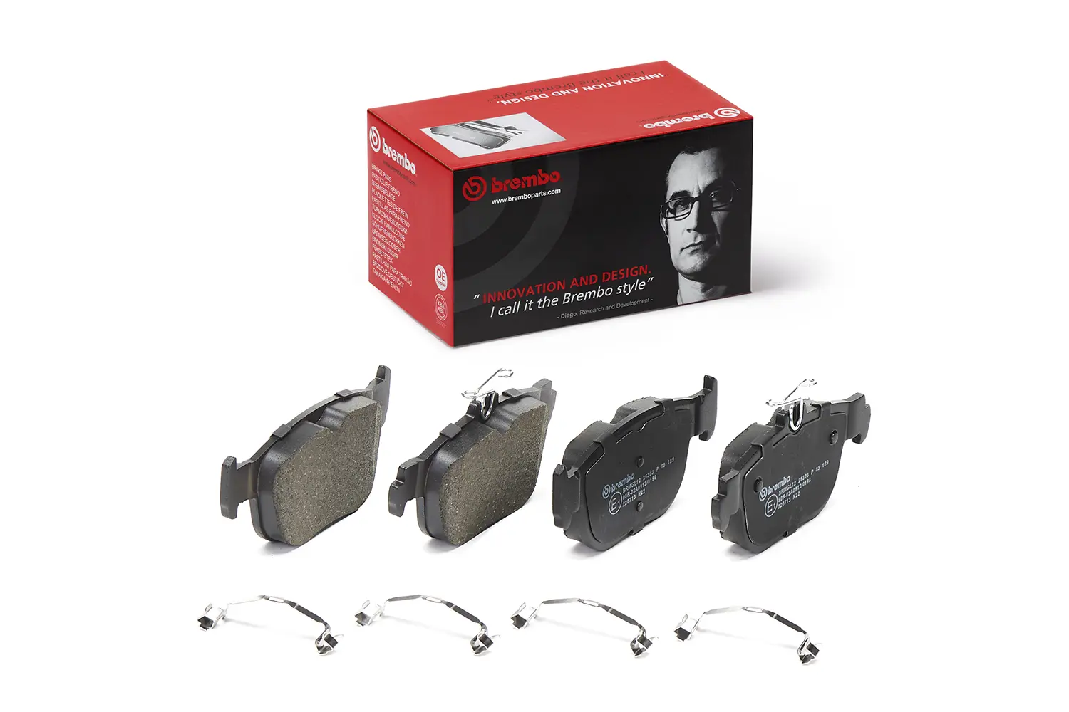 Brembo P 85 189 rear brake pad set