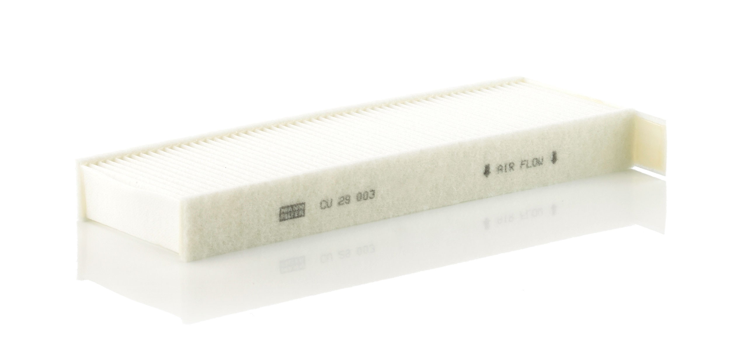 MANN-FILTER CU 29 003-2 cabin filter, detail view