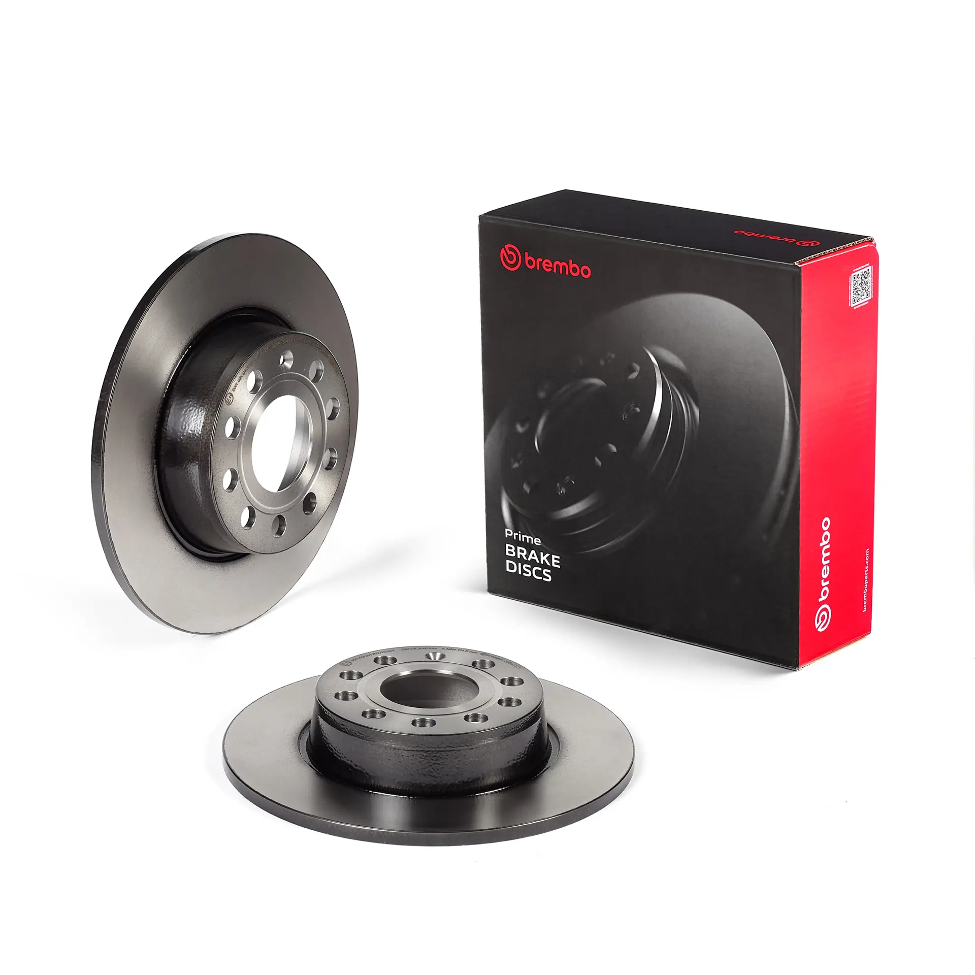 Brembo 08.B413.11 272 mm solid rear brake disc