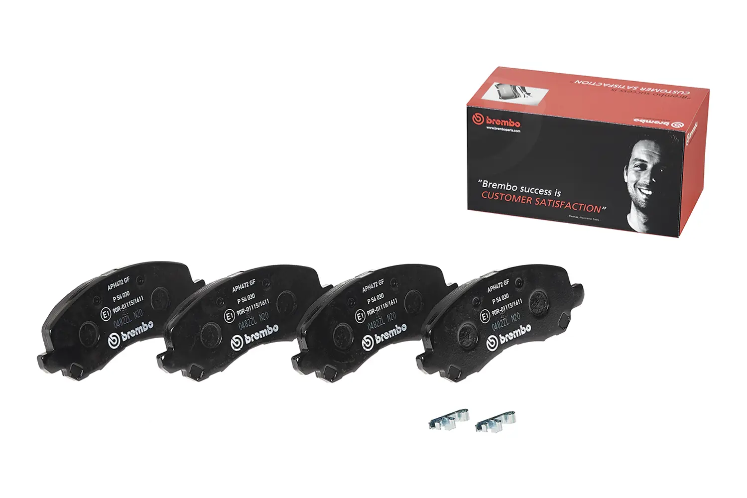 Brembo P 54 030 front brake pad set