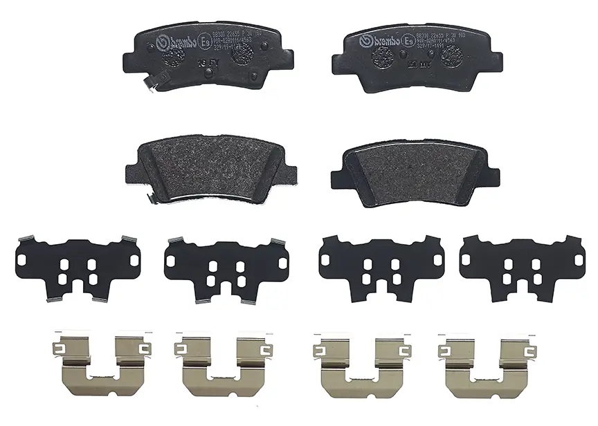 Brembo P 30 103 rear brake pad set, third view