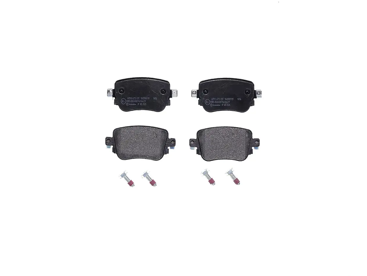 Brembo P 85 135 rear brake pad set, third view
