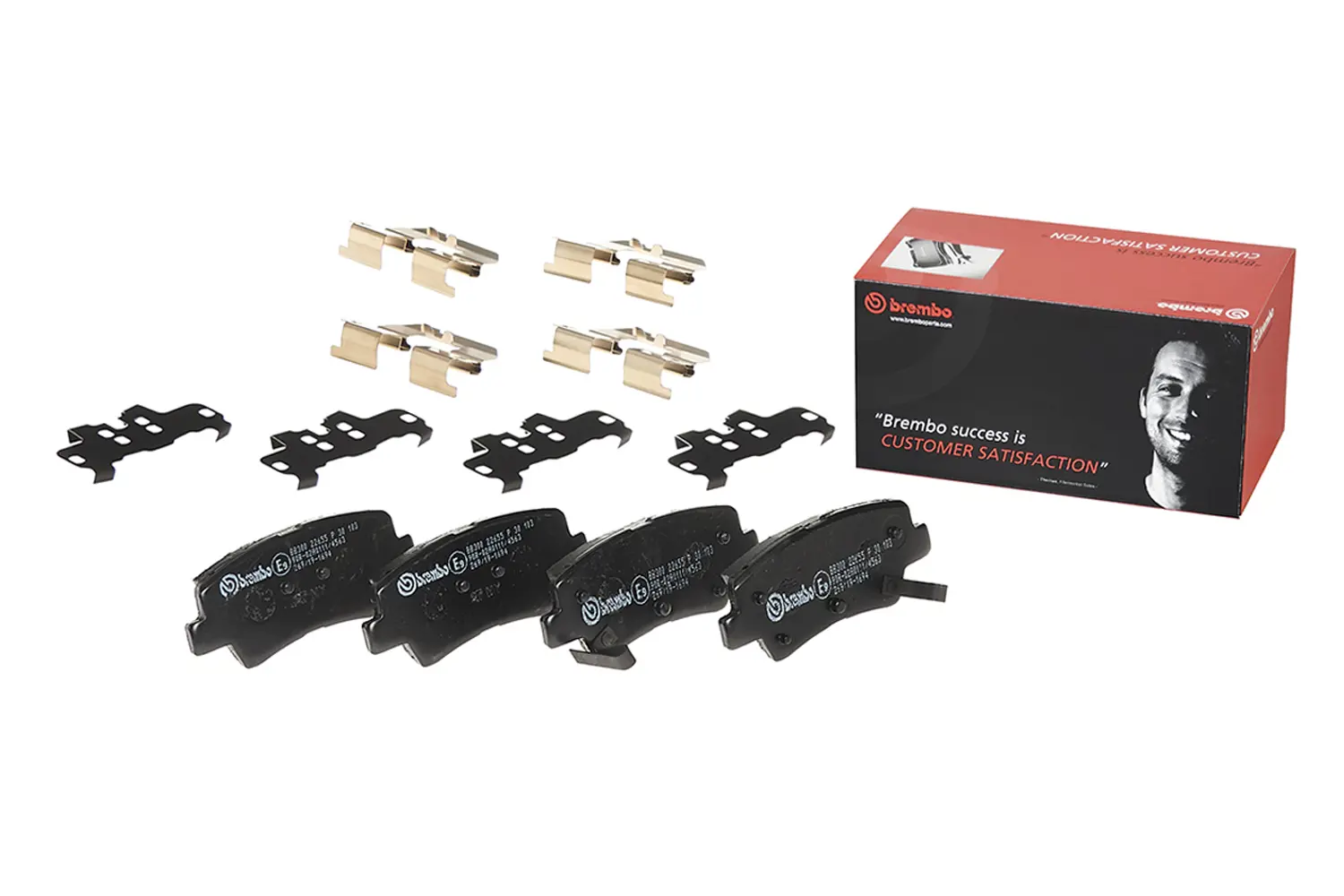 Brembo P 30 103 rear brake pad set