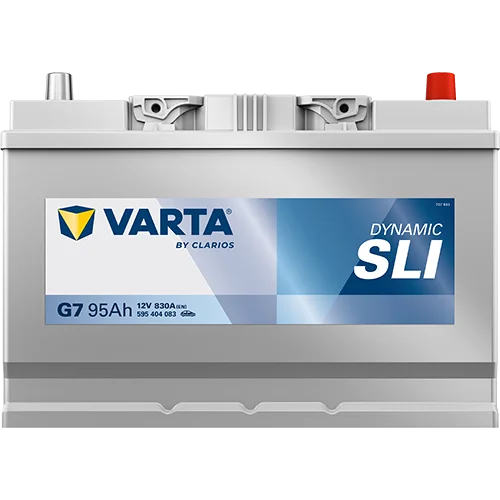Varta Dynamic SLI 595404083 battery, alternate view