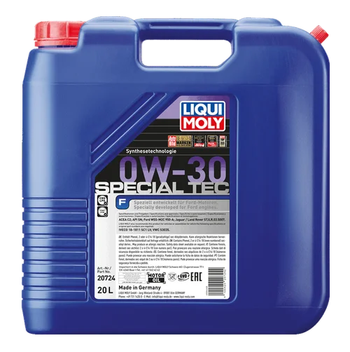 LIQUI MOLY Special Tec F 0W-30, 20 l canister pack