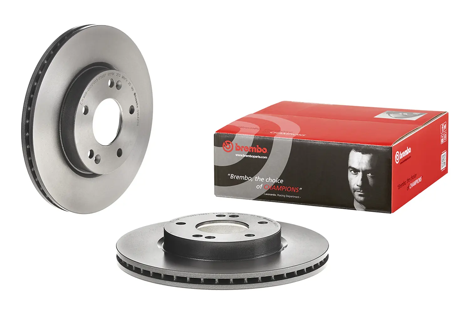 Brembo 09.D427.11 280 mm vented front brake disc