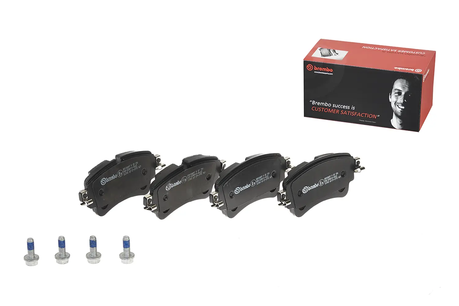 Brembo P 85 154 rear brake pad set