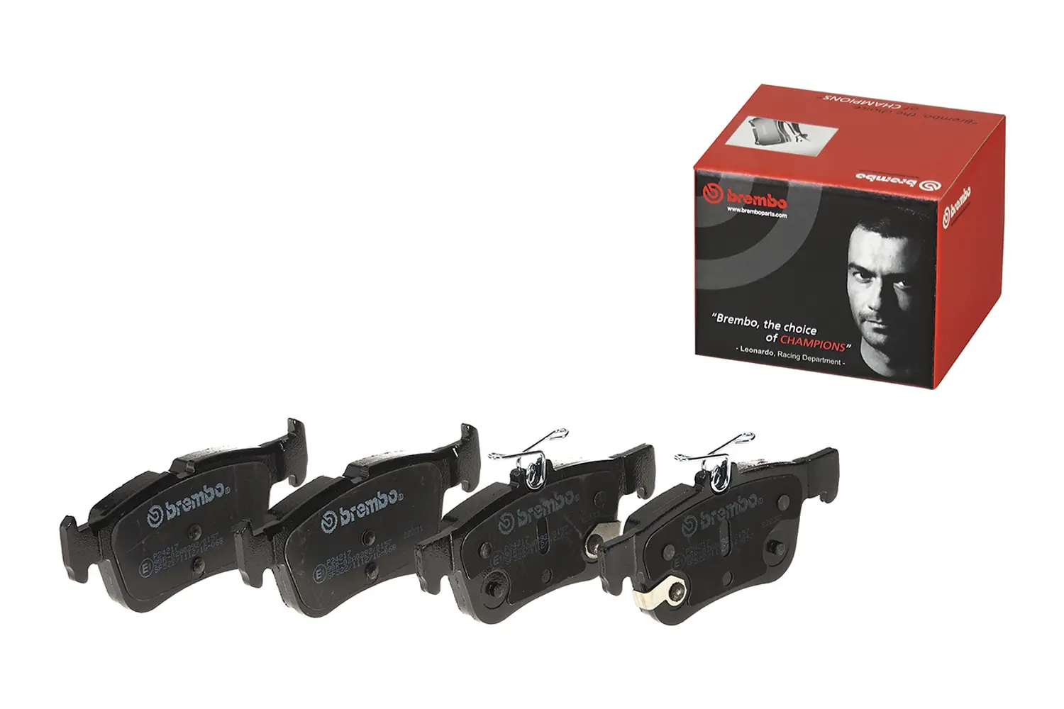 Brembo P 24 217 rear brake pad set, second view