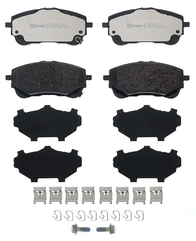 Brembo P 83 177 front brake pad set, third view