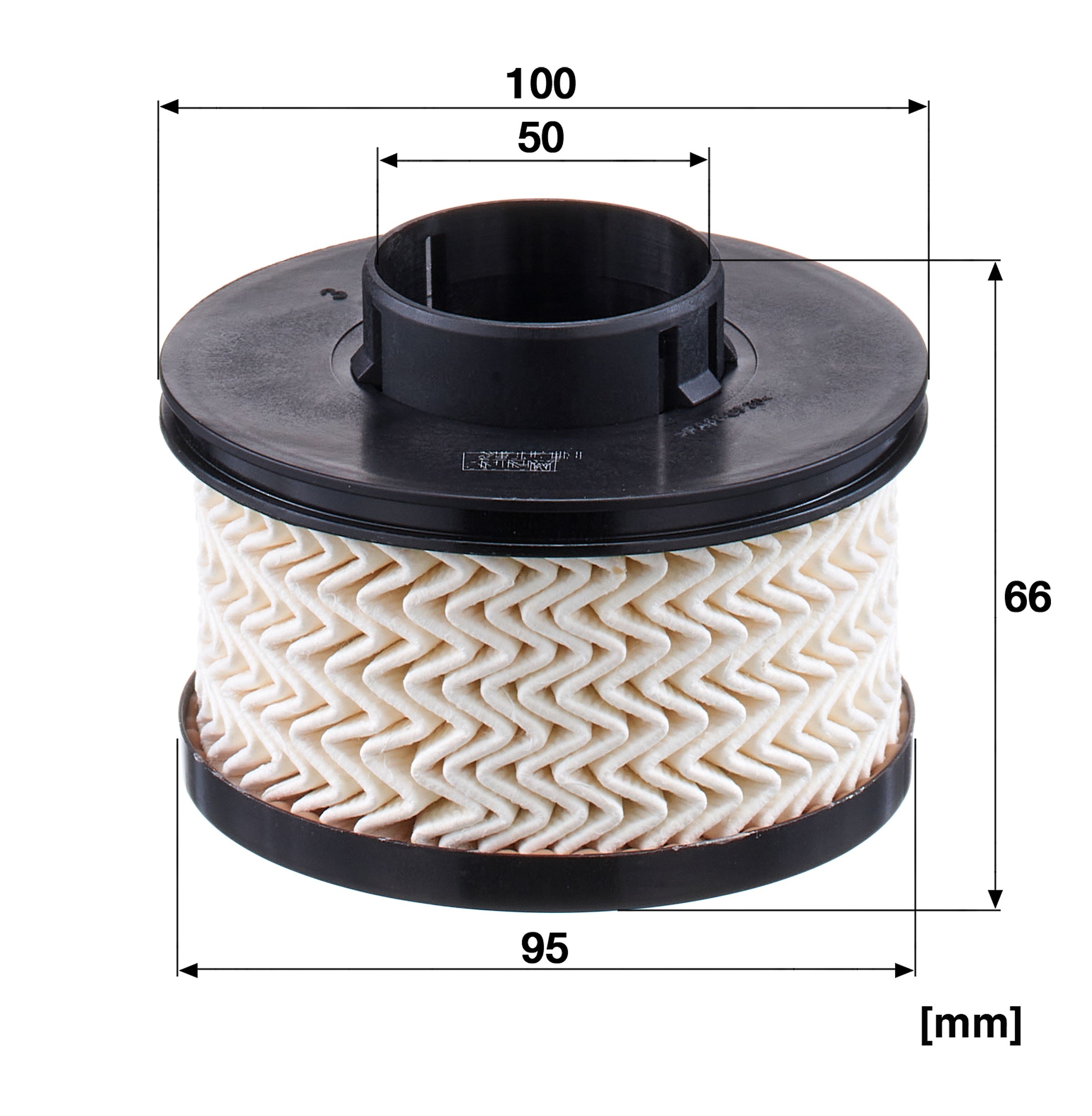 Maattekening van MANN-FILTER PU 10 028 z