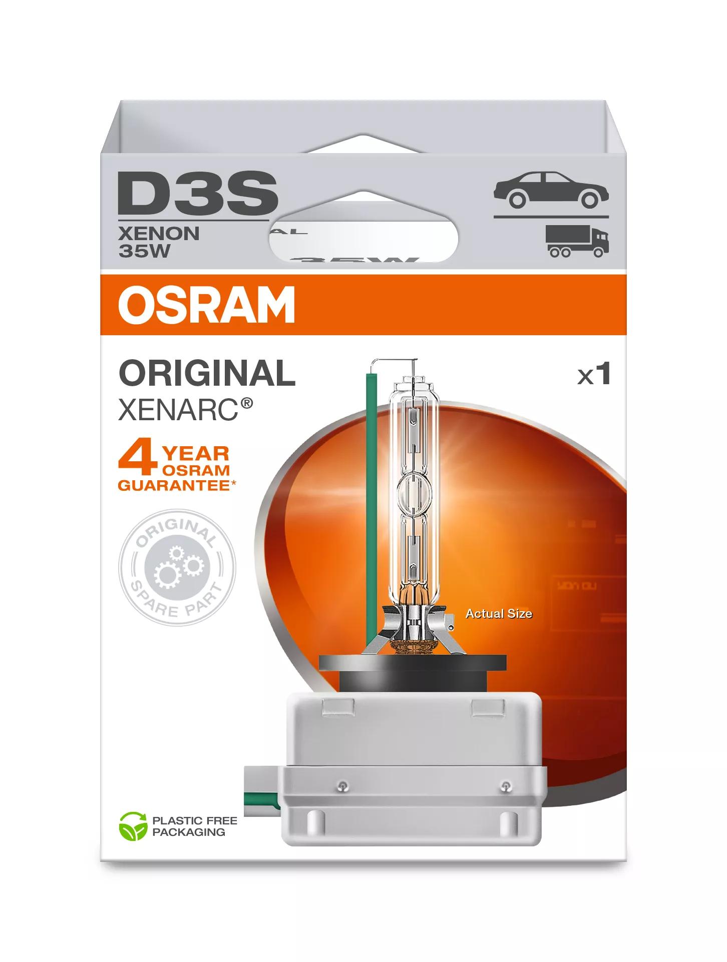 OSRAM XENARC ORIGINAL D3S 66340 in hanging box