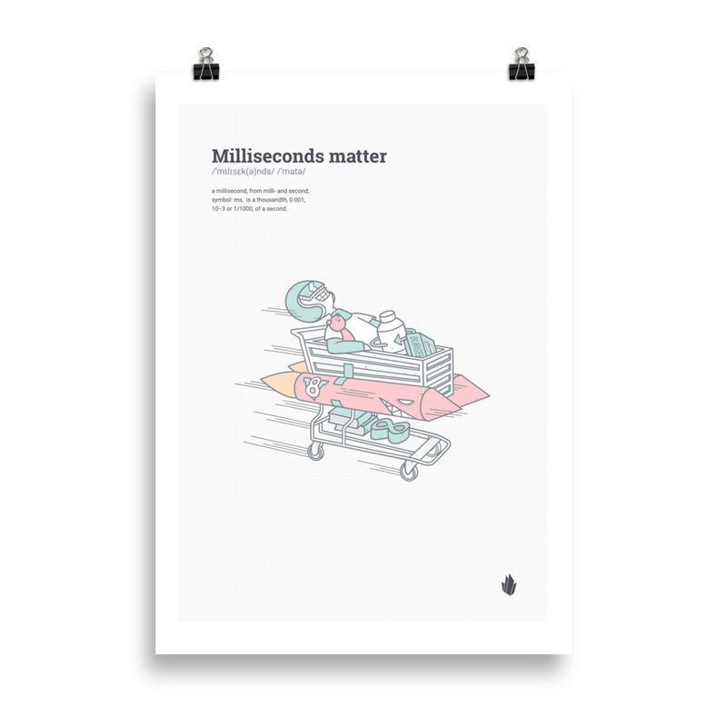 Milliseconds Matter Poster
