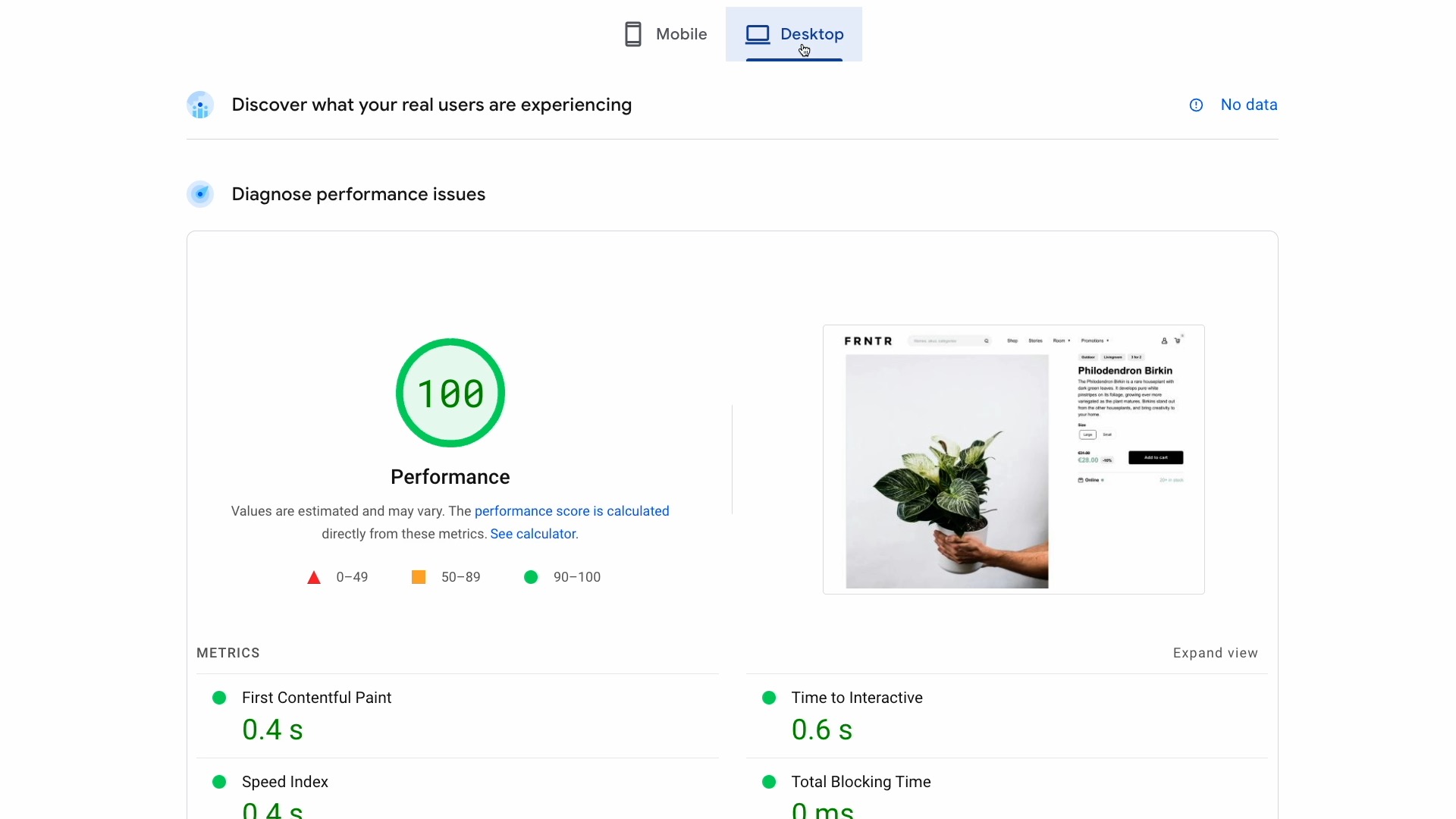 Build for Site Speed