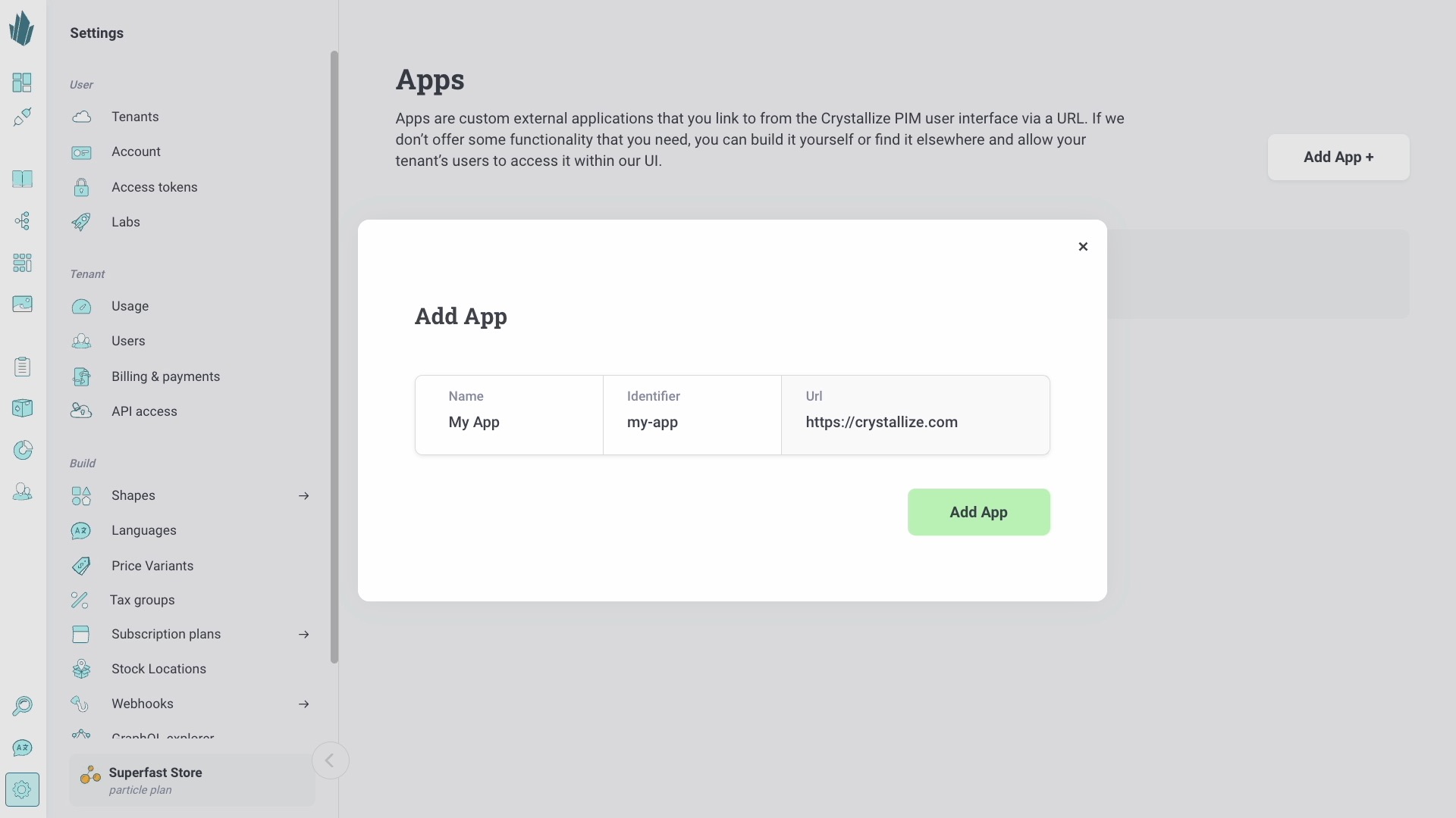 Extend Functionality with Custom Apps