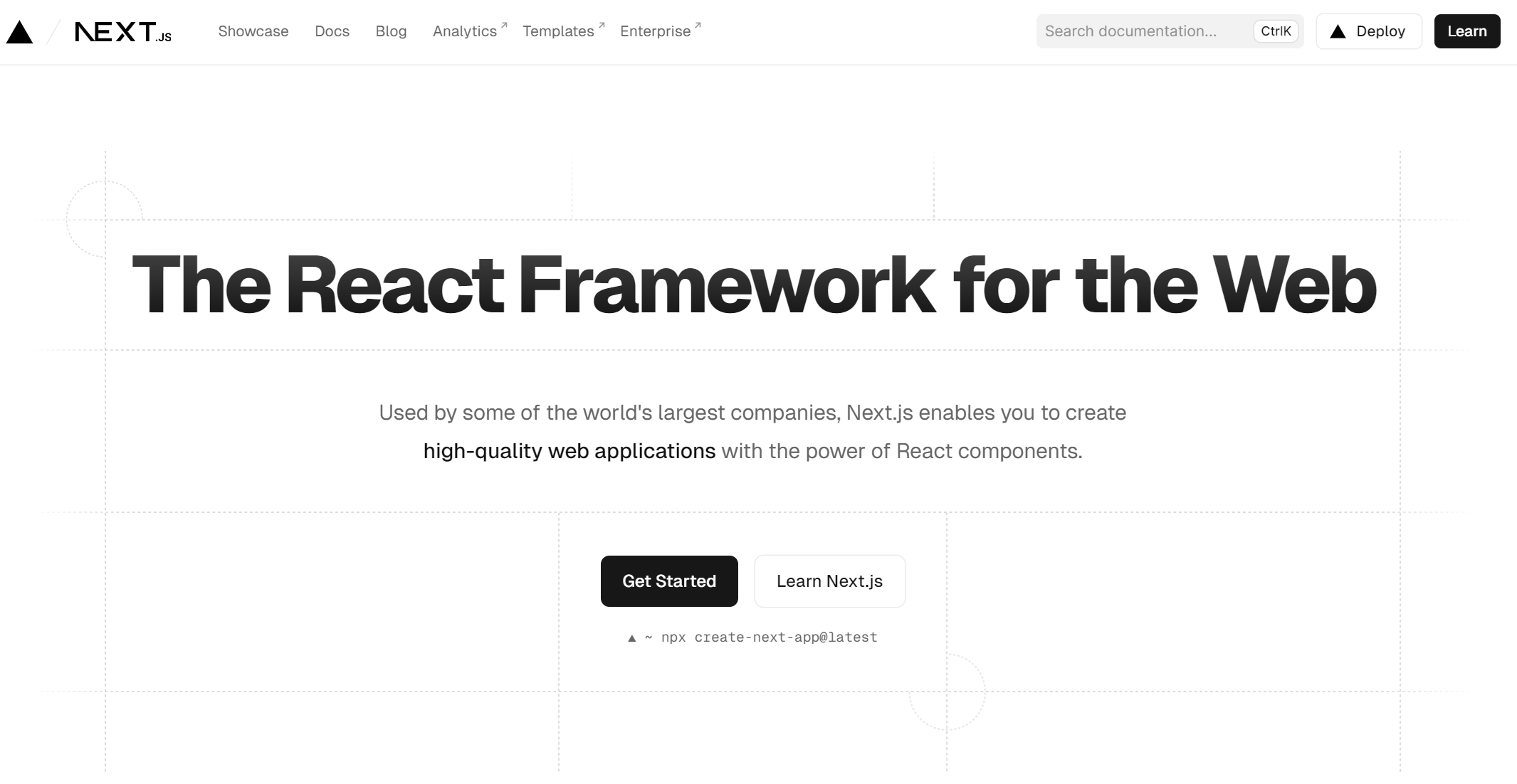 Next.js, The React Framework for the Web!
