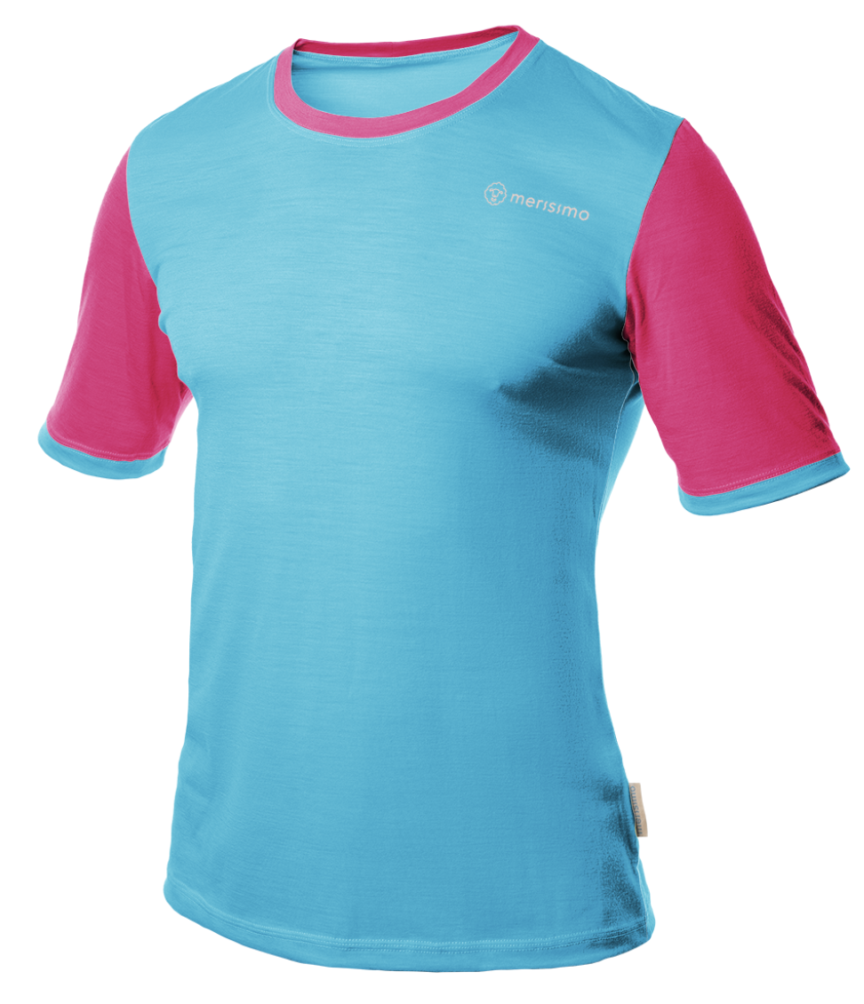 Tyrkys cyklám krátký rukáv