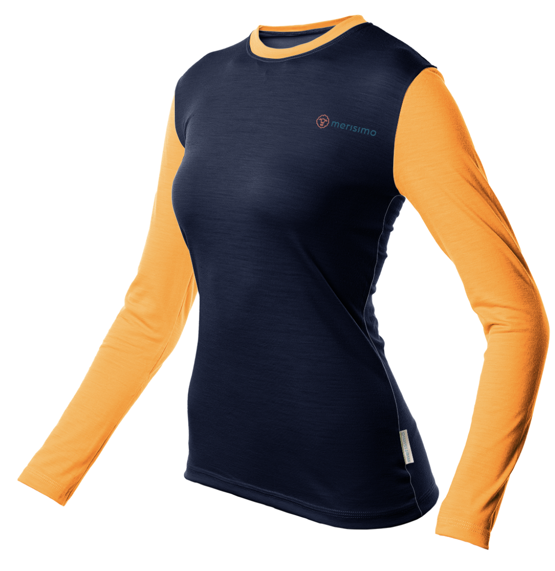 Modrožlutá dlouhý rukáv