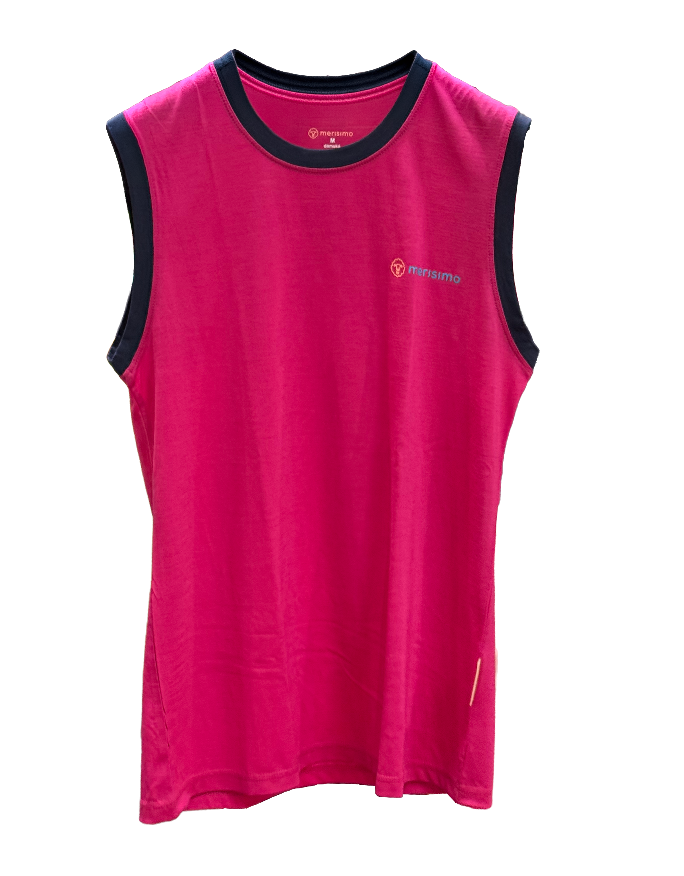 Merino triko bez rukávů