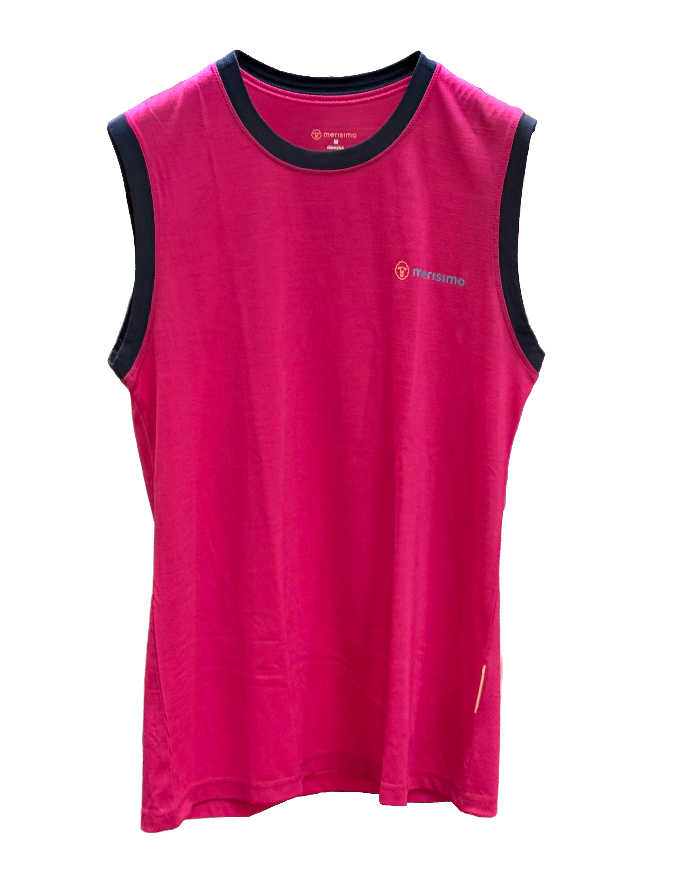 Merino triko bez rukávů