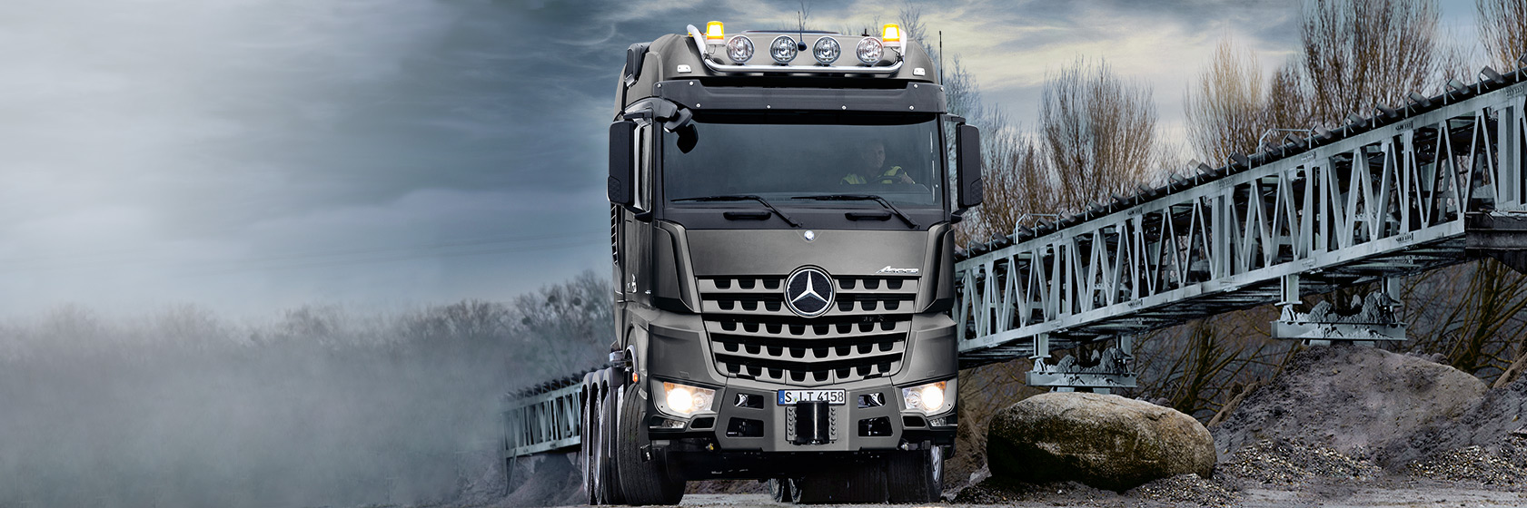 Mercedes-Benz Arocs inntill 250 tonn